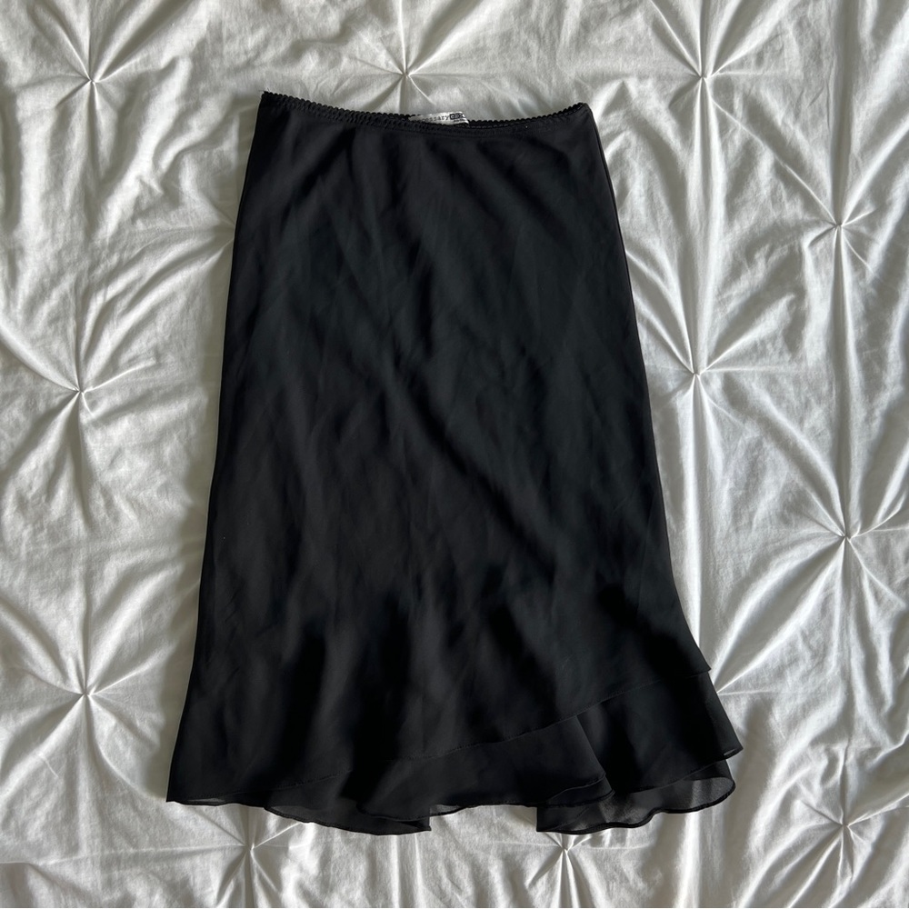 Black Midi Skirt